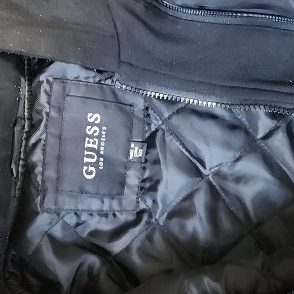 Ladies Guess Hooded Jacket Sz XXL - Picture 7 of 8